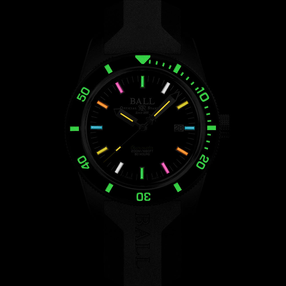 Ball Engineer II Skindiver Heritage Manufacture Chronometer DD3208B-P2C-BKR