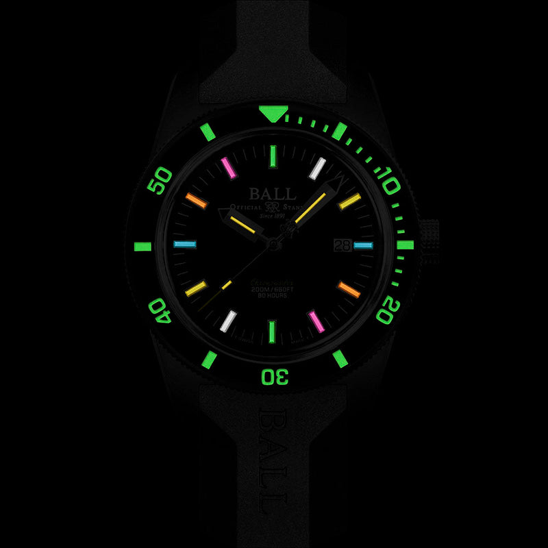 Ball Engineer II Skindiver Heritage Manufacture Chronometer DD3208B-P2C-BKR