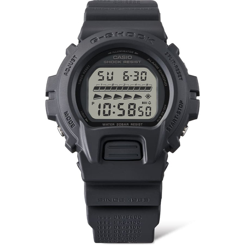 G-Shock 黑色树脂表带手表 DW6640RE-1D