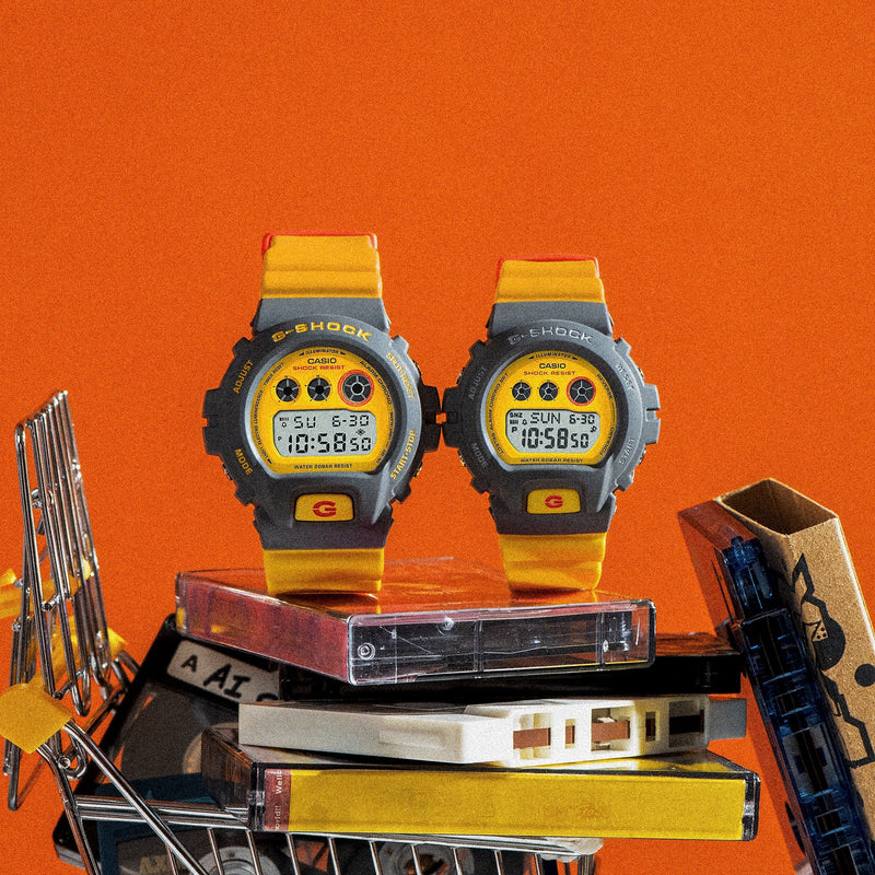 G-Shock 6900 系列 90 年代风格彩色 DW6900Y-9D