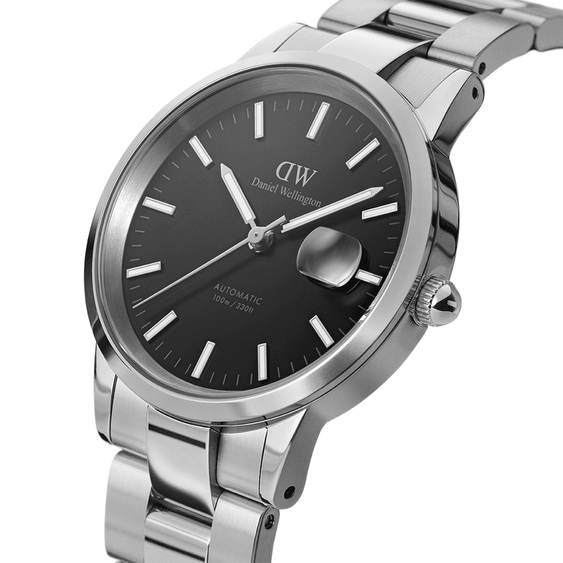 Daniel Wellington Iconic Link Automatic 40mm DW00100482 Watch Direct