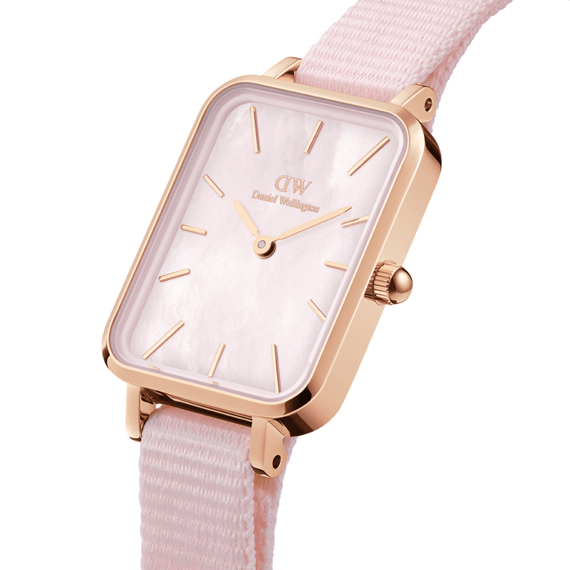 Daniel Wellington Quadro 20X26 Coral Mother of Pearl Dial DW00100509