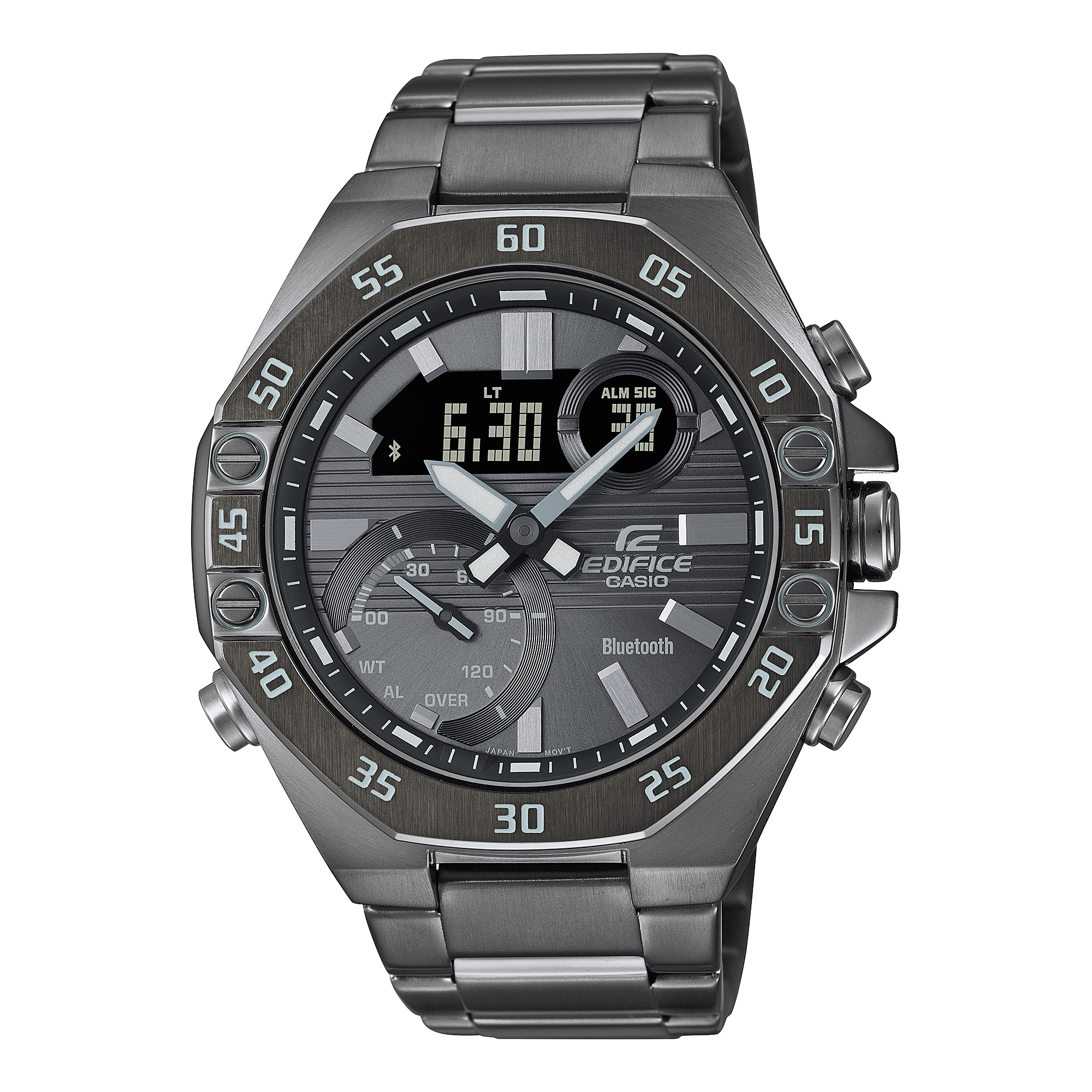 Casio Edifice Smartphone Link Gunmetal Grey ECB10DC-1B