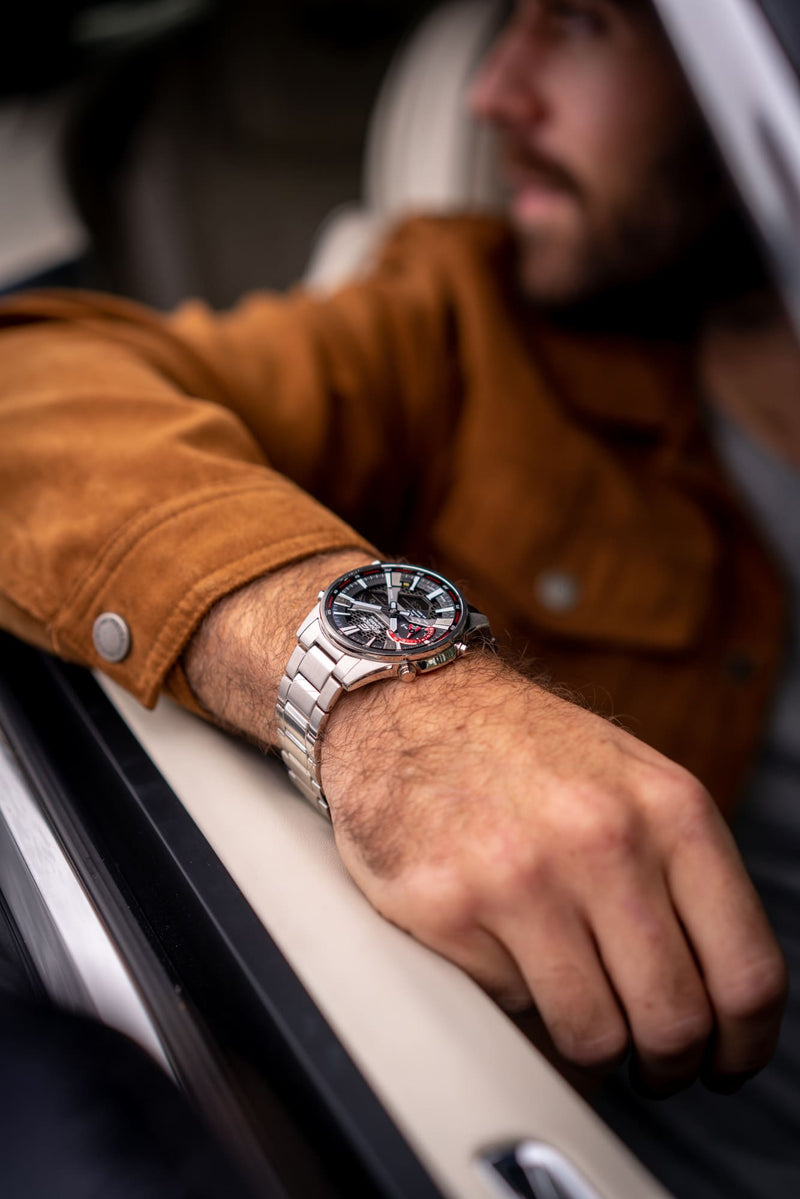 卡西欧 Edifice 计时码表智能手机链接 ECBS100D-1A