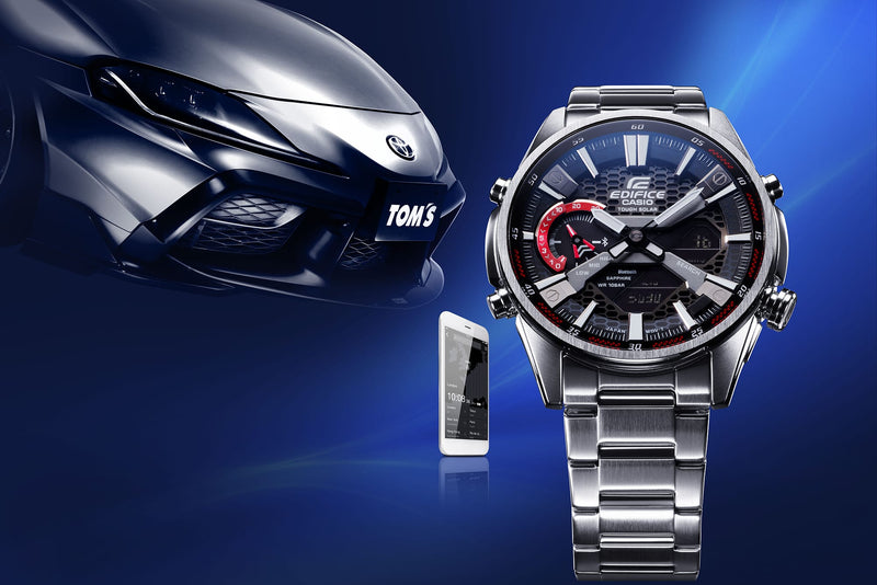 卡西欧 Edifice 计时码表智能手机链接 ECBS100D-1A