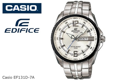 卡西欧男式 Ef131D-7 Edifice 手表