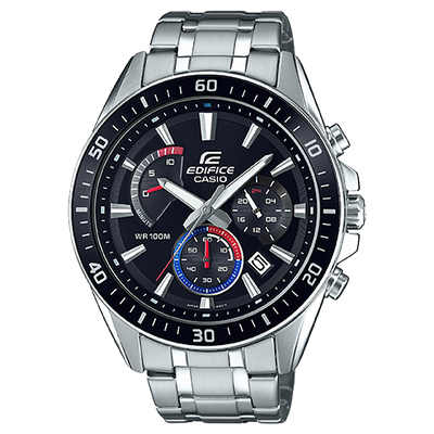 Casio Edifice Chronograph Series Stainless Steel EFR552D 1A3 Watch Direct