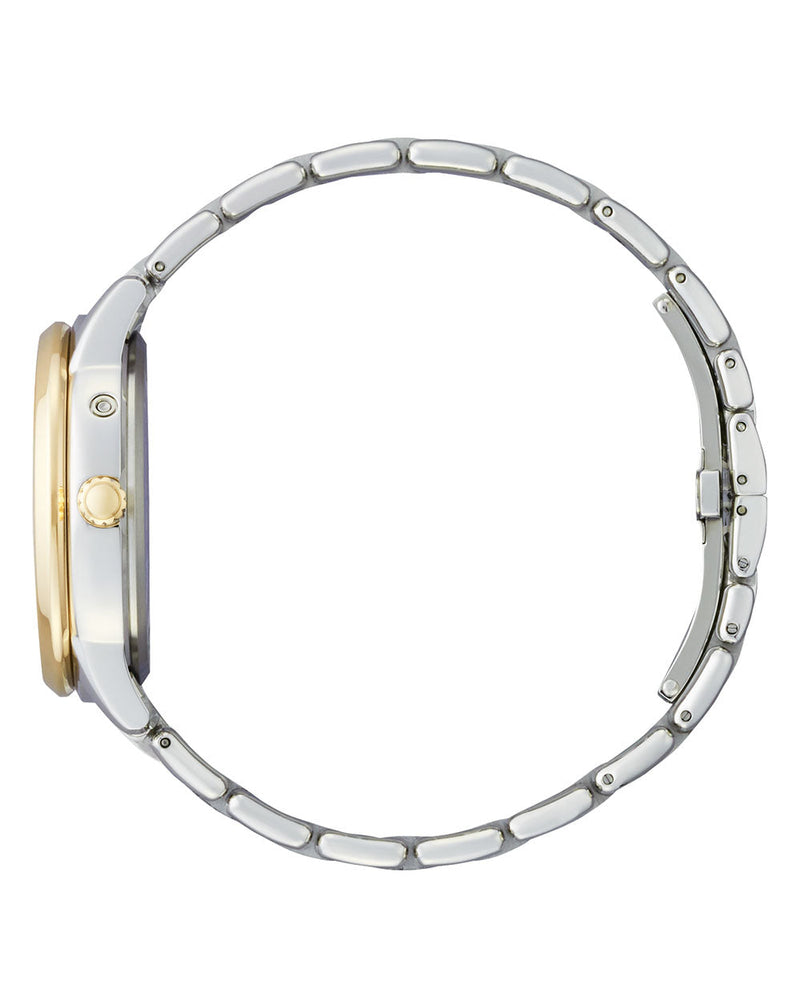 Citizen Ladies Eco-Drive Two Tone Mother Of Pearl Watch FD0004-51D