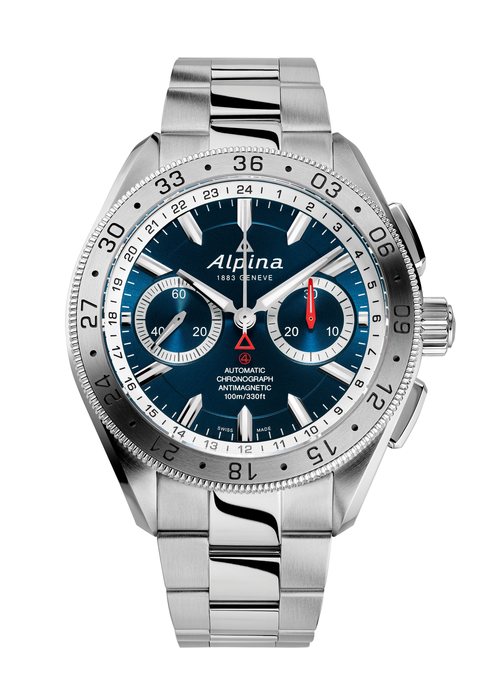 Alpiner 4 Automatic Chronograph Men's Watch AL-860LNS5AQ6B