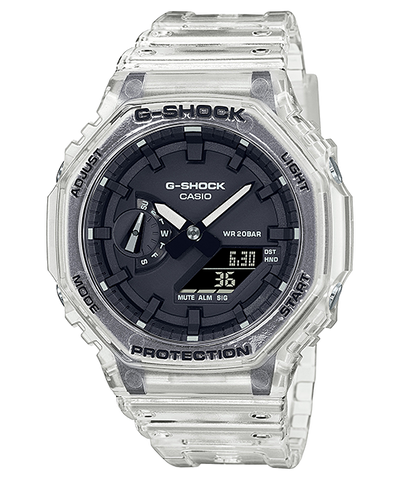 G-Shock Transparent CasiOak Carbon Core Guard Watch GA2100SKE-7A