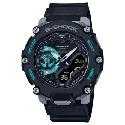 G Shock DUO Carbon Core Guard Mens Watch GA2200M 1A Watch Direct