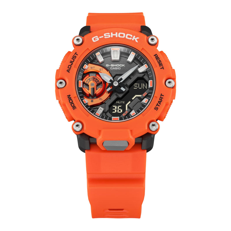 G-Shock DUO Carbon Core Guard Orange Mens Watch GA2200M-4A