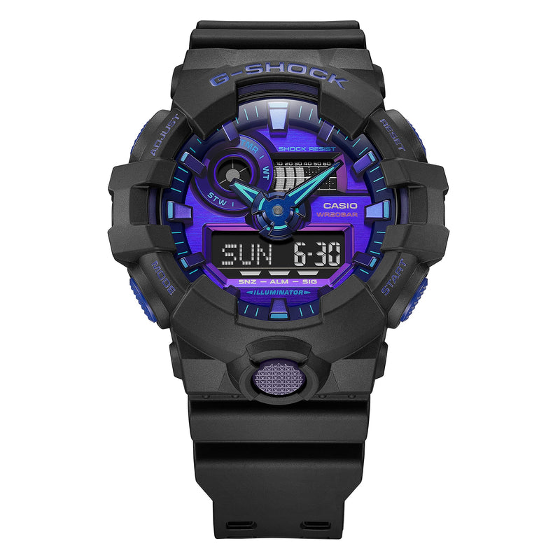 G-Shock DUO 虚拟世界男式手表 GA700VB-1A