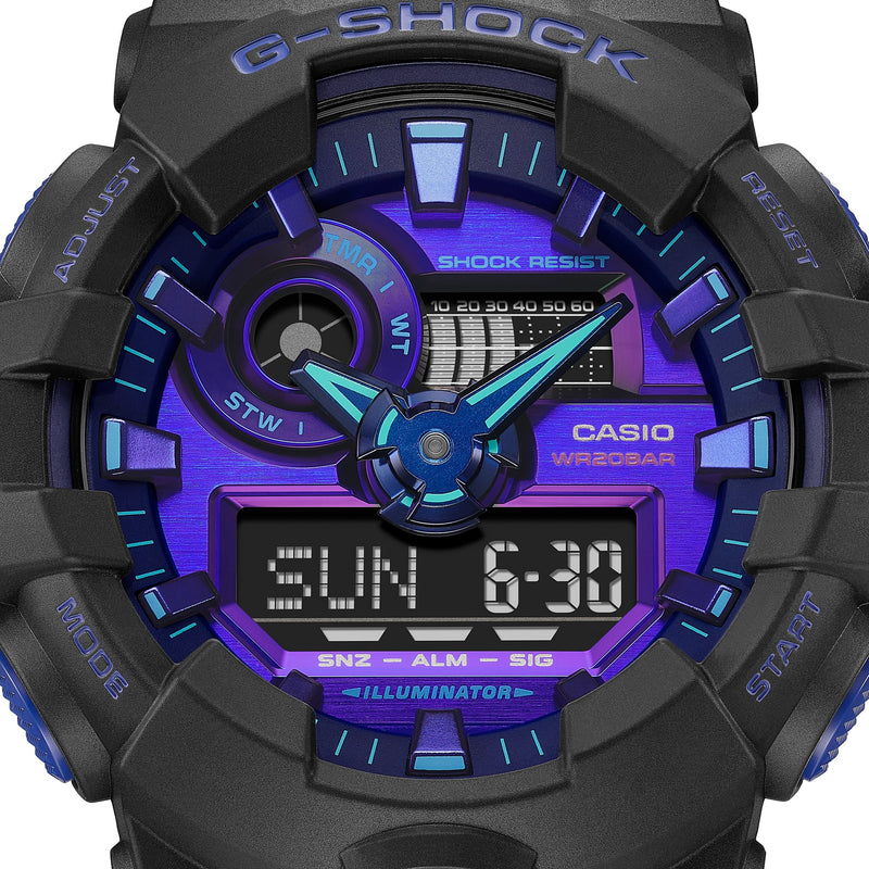 G-Shock DUO 虚拟世界男式手表 GA700VB-1A