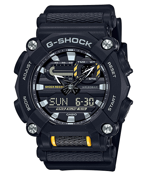 G-Shock DUO 新时代设计黑色男式手表 GA900-1A