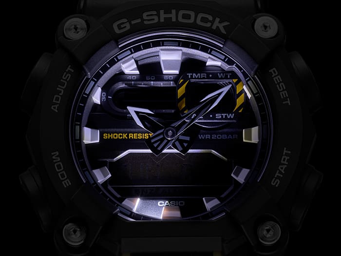 G-Shock DUO 新时代设计黑色男式手表 GA900-1A