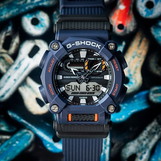 G-Shock DUO New Age Design Navy Mens Watch GA900-2A