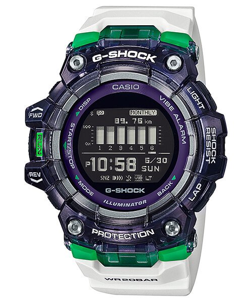 G-Shock G-Squad Distance Data Watch GBD100SM-1A7