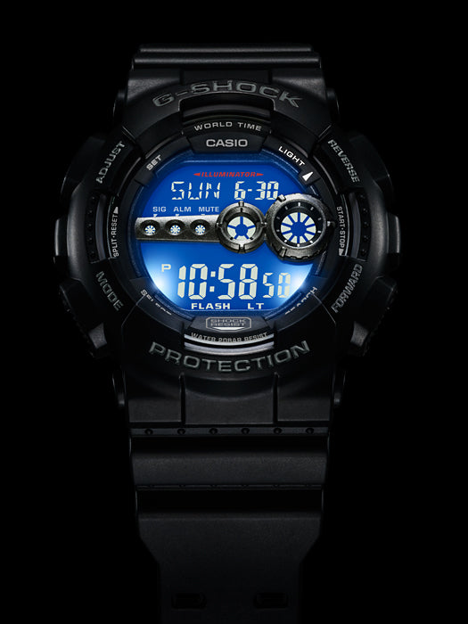 G-Shock Super Illuminator 男式手表 GD100-1B