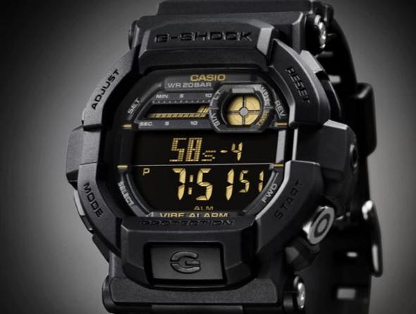 Stealth Mission Precision G-Shock Watch with Black Resin Band GD350-1B