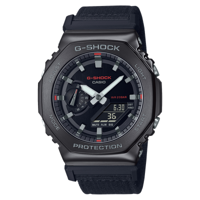 G-Shock digital-analog wristwatch with a black case and strap.