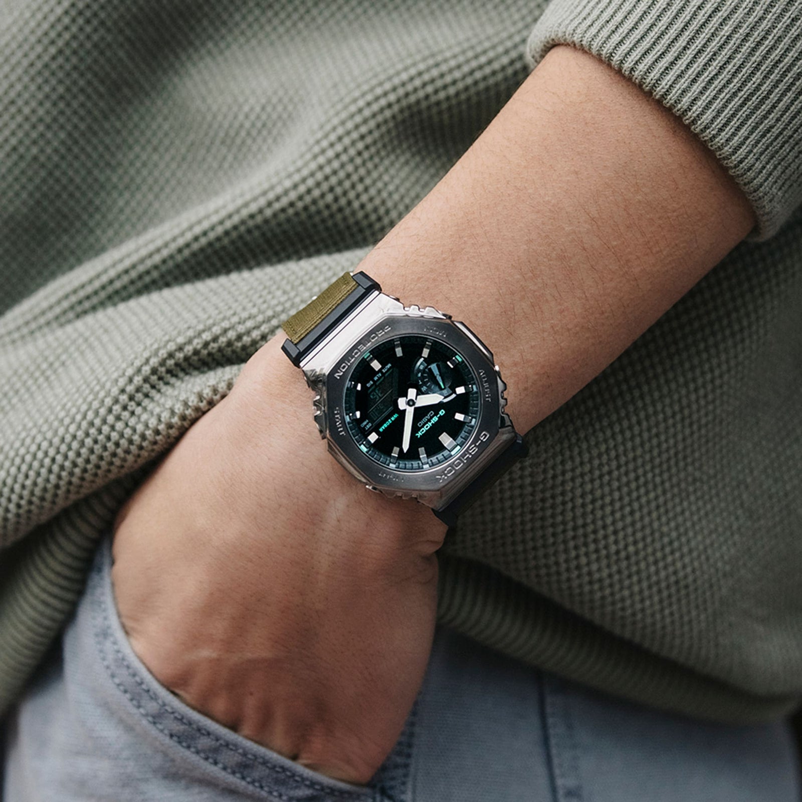 G-Shock CasiOak DUO Utility Collection GM2100CB-3A – Watch Direct