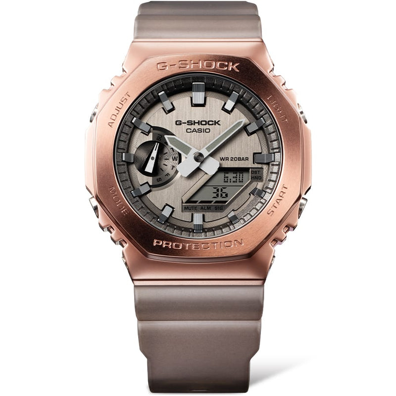 G-Shock DUO 午夜雾铜金属男式手表 GM2100MF-5A