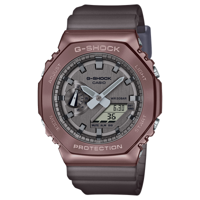 G-Shock DUO 午夜雾铜金属男式手表 GM2100MF-5A