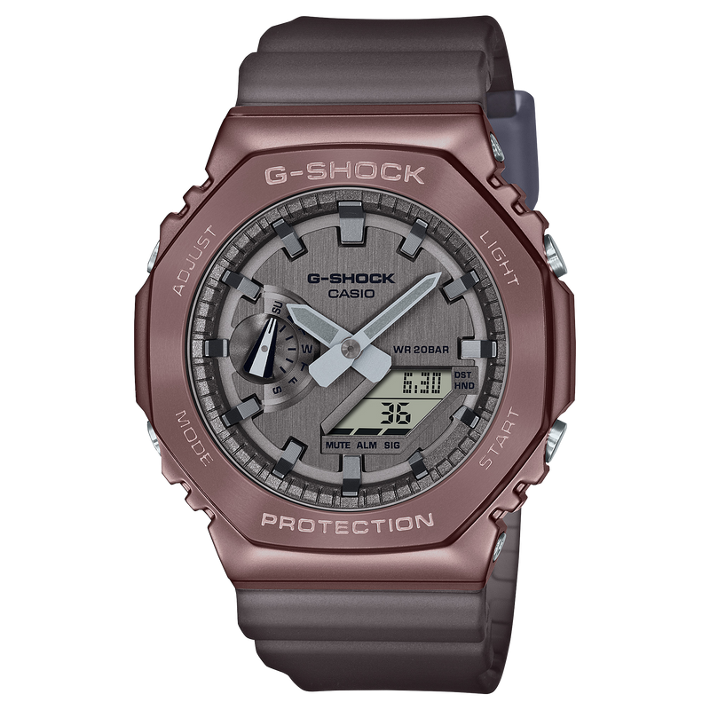 G-Shock DUO 午夜雾铜金属男式手表 GM2100MF-5A
