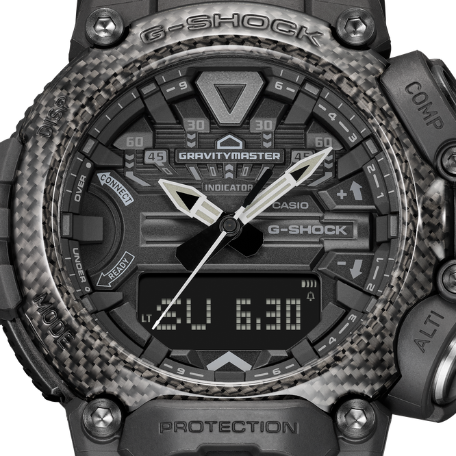 G-Shock Gravitymaster All Black Quad Sensor Bluetooth GRB200-1B