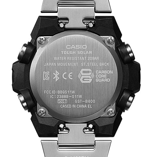 G-Shock Connected 不锈钢太阳能男式手表 GSTB400D-1A