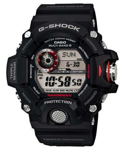 G Shock Rangeman Triple Sensor Mens Watch GW9400 1D Watch Direct