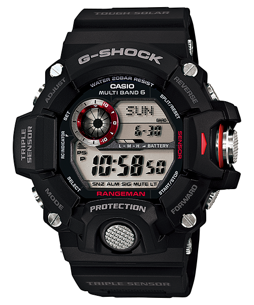 G-Shock Rangeman 三重传感器男式手表 GW9400-1D 