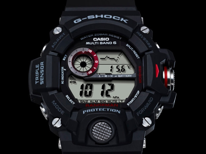 G-Shock Rangeman 三重传感器男式手表 GW9400-1D 