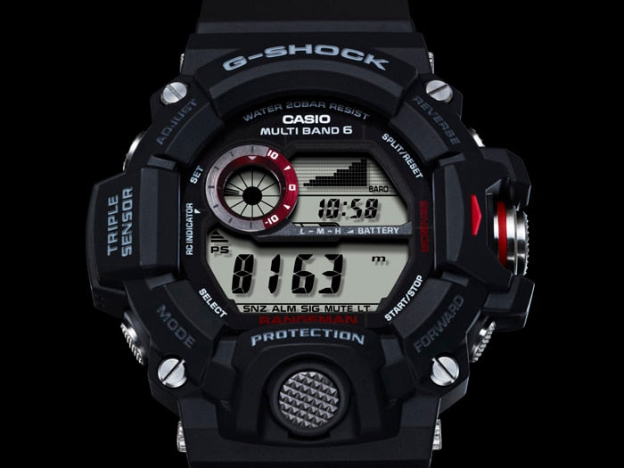 G-Shock Rangeman 三重传感器男式手表 GW9400-1D 