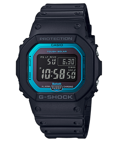 G-Shock Bluetooth Connect Black and Blue GWB5600-2D