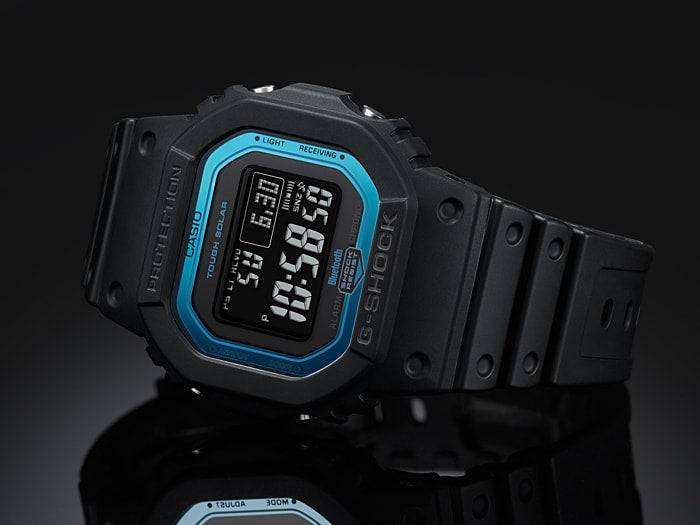 G Shock Bluetooth Connect Black and Blue GWB5600 2D Watch Direct