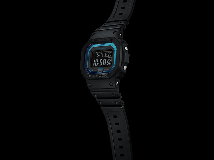 G-Shock Bluetooth Connect Black and Blue GWB5600-2D