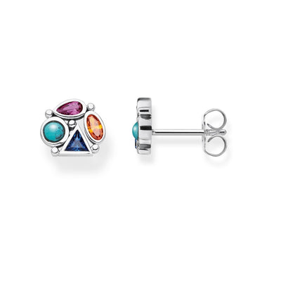 Thomas Sabo Ear Studs "Colourful Stones"