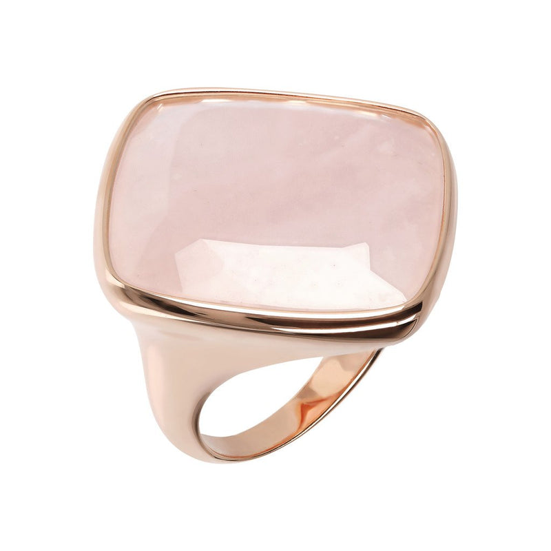 Bronzallure Incanto Rhombus Shape Faceted Stone Ring