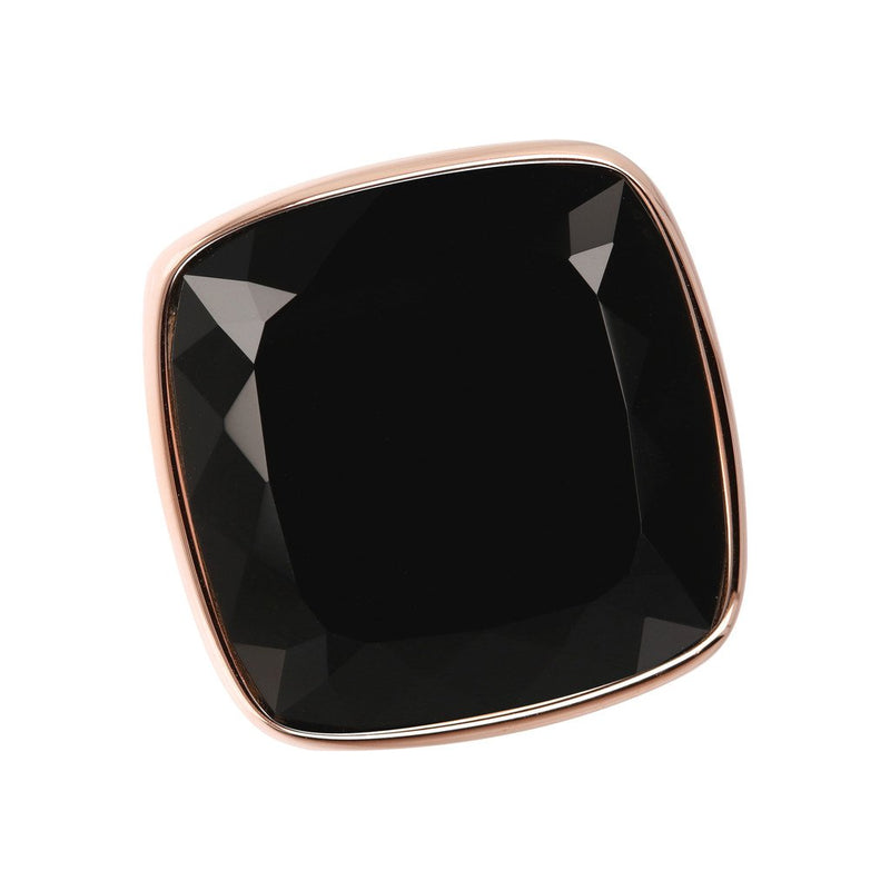 Bronzallure Incanto Rhombus Shape Faceted Stone Ring