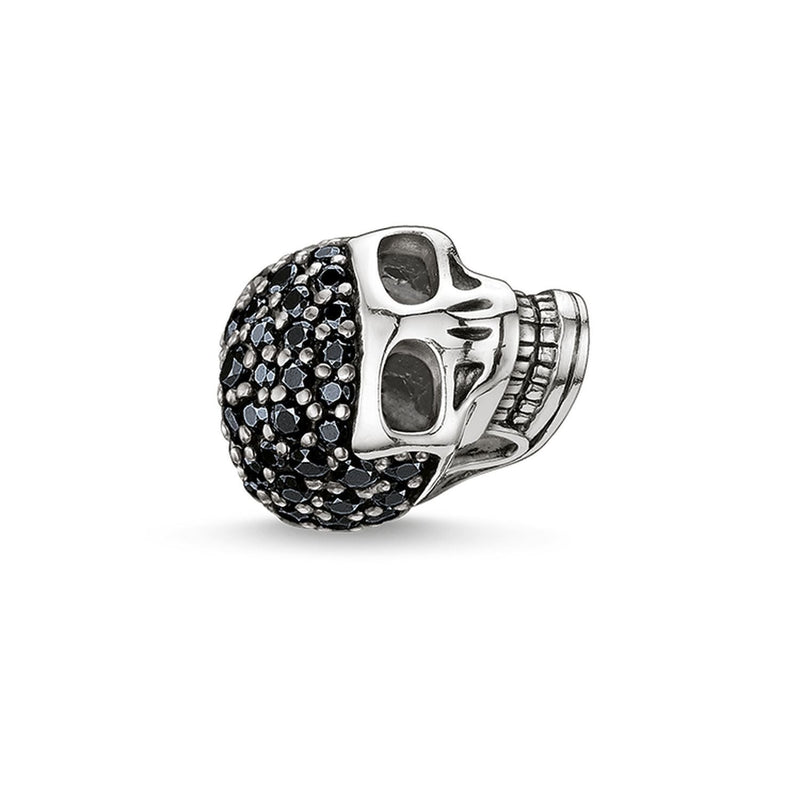 Thomas Sabo Bead "Skull Pave Large"