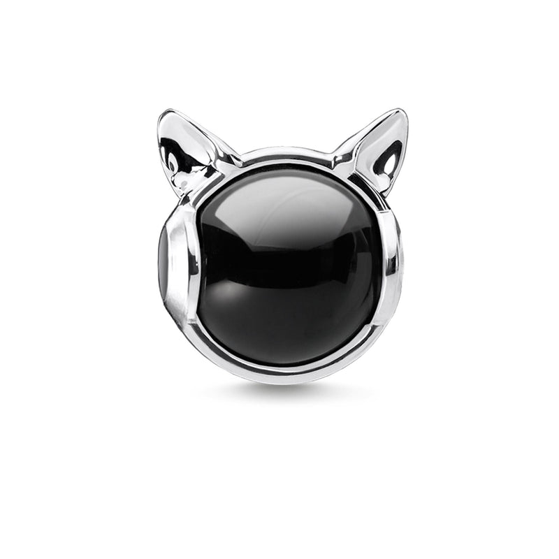 Thomas Sabo 珠饰猫耳，银色