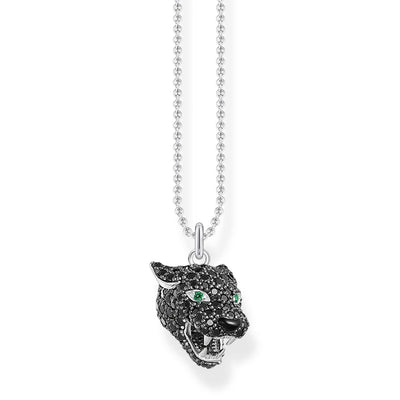 Thomas Sabo Necklace Black Cat