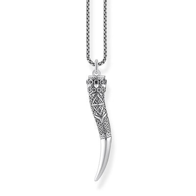 Thomas Sabo 项链 莨苋 角质 银