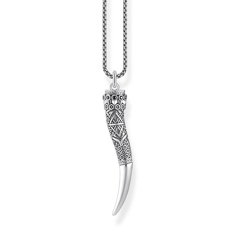 Thomas Sabo 项链 莨苋 角质 银