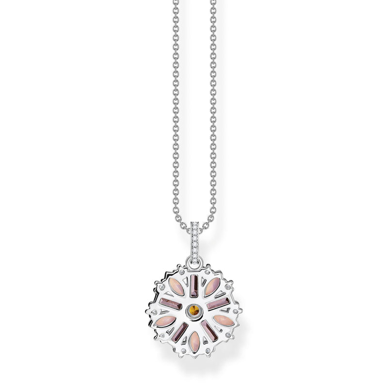 Thomas Sabo Necklace Flower Silver
