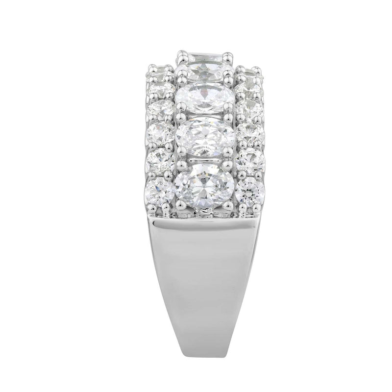 2.70ct Lab Grown Diamond Ring in 18K White Gold