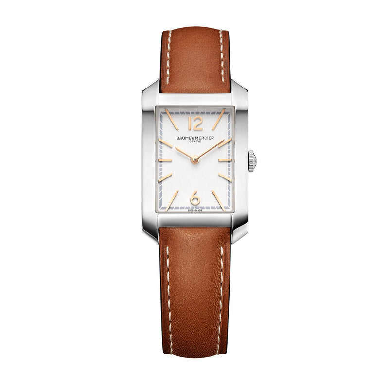 Baume &amp; Mercier 汉普顿石英 35 x 22 毫米腕表 M0A10472