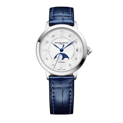 Baume &amp; Mercier Classima Moon Face 34 毫米腕表 M0A10633